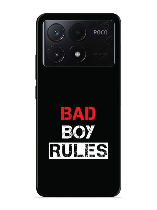 Poco X6 Pro Bad Boy Rules