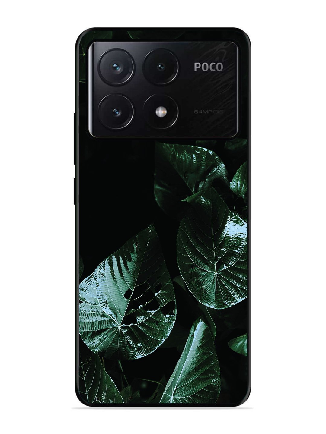 Poco X6 Pro Leafs at night