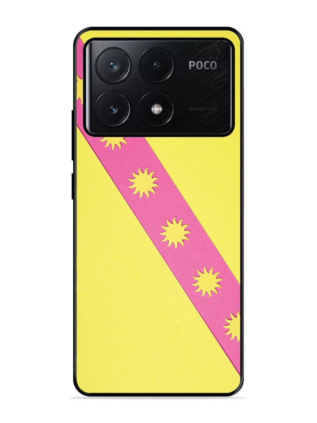 Poco X6 Pro Pick Strip on Yellow Colour