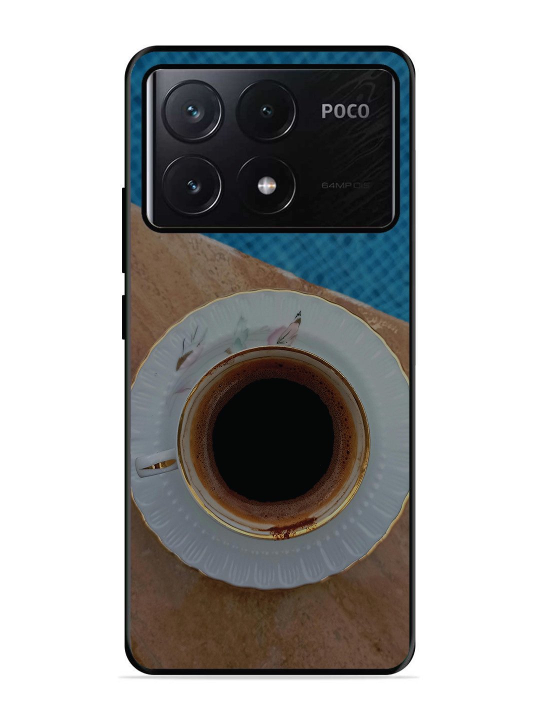 Poco X6 Pro Black Tea Cup Saucer