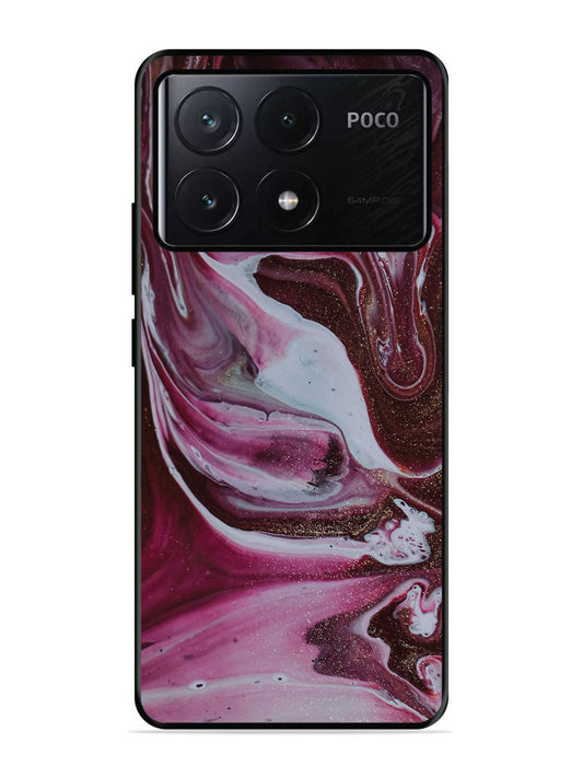 Poco X6 Pro Pink And Golden Marble