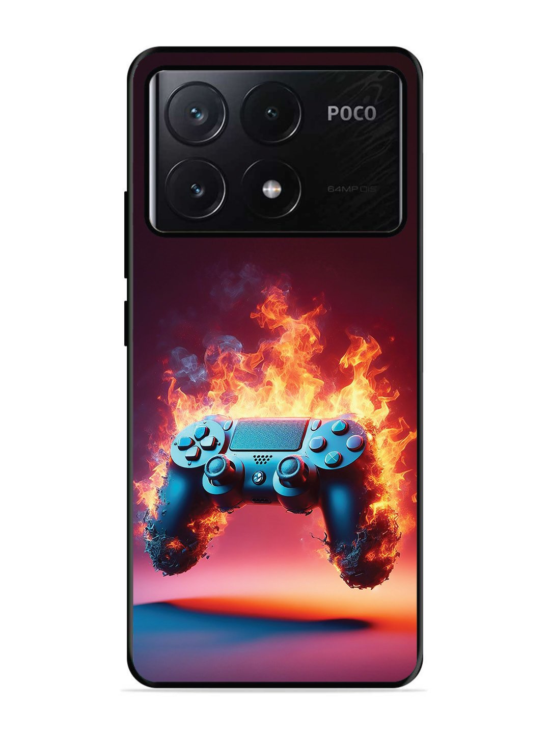 Poco X6 Pro Console on fire