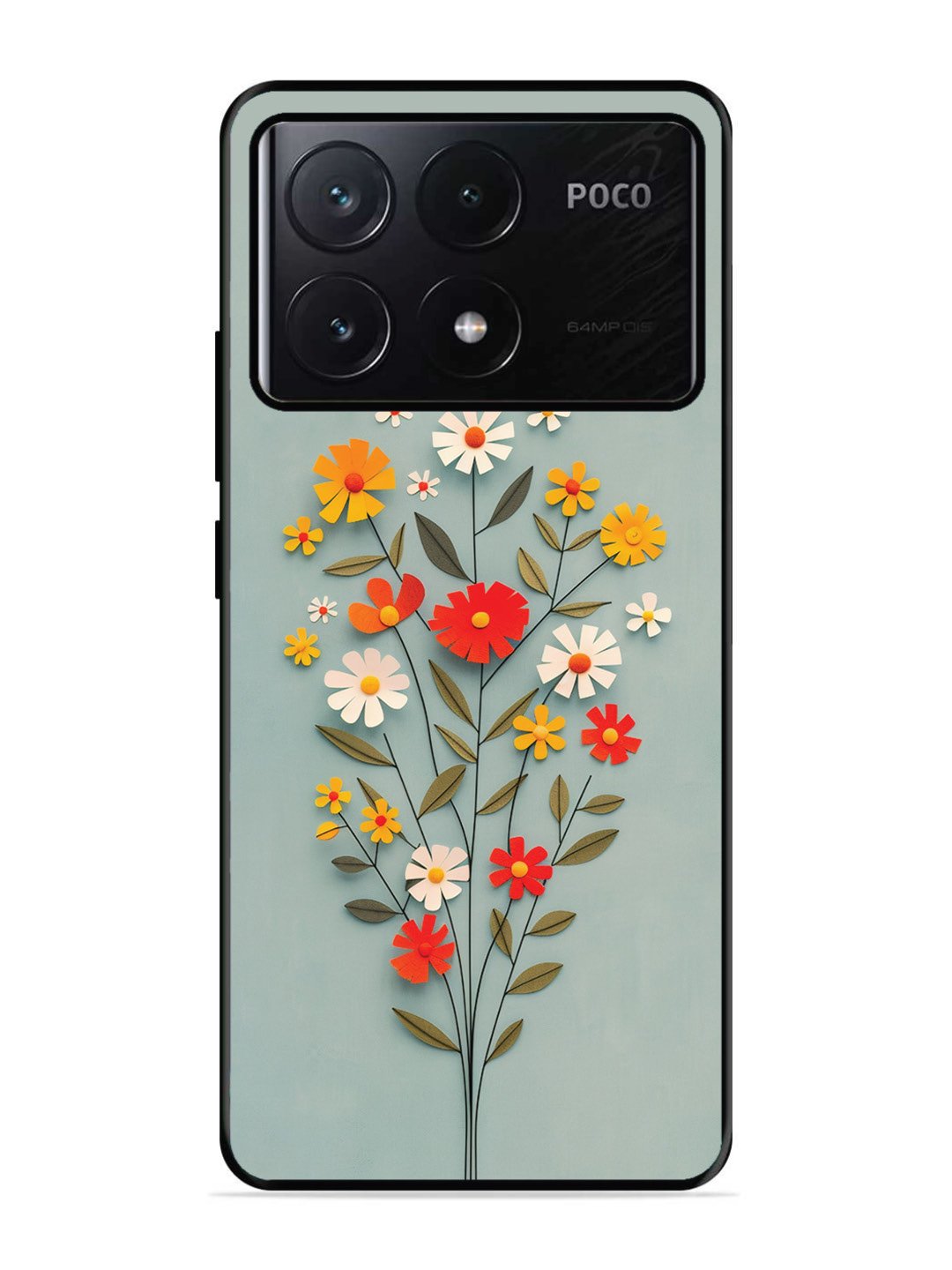 Poco X6 Pro Paper Flowers