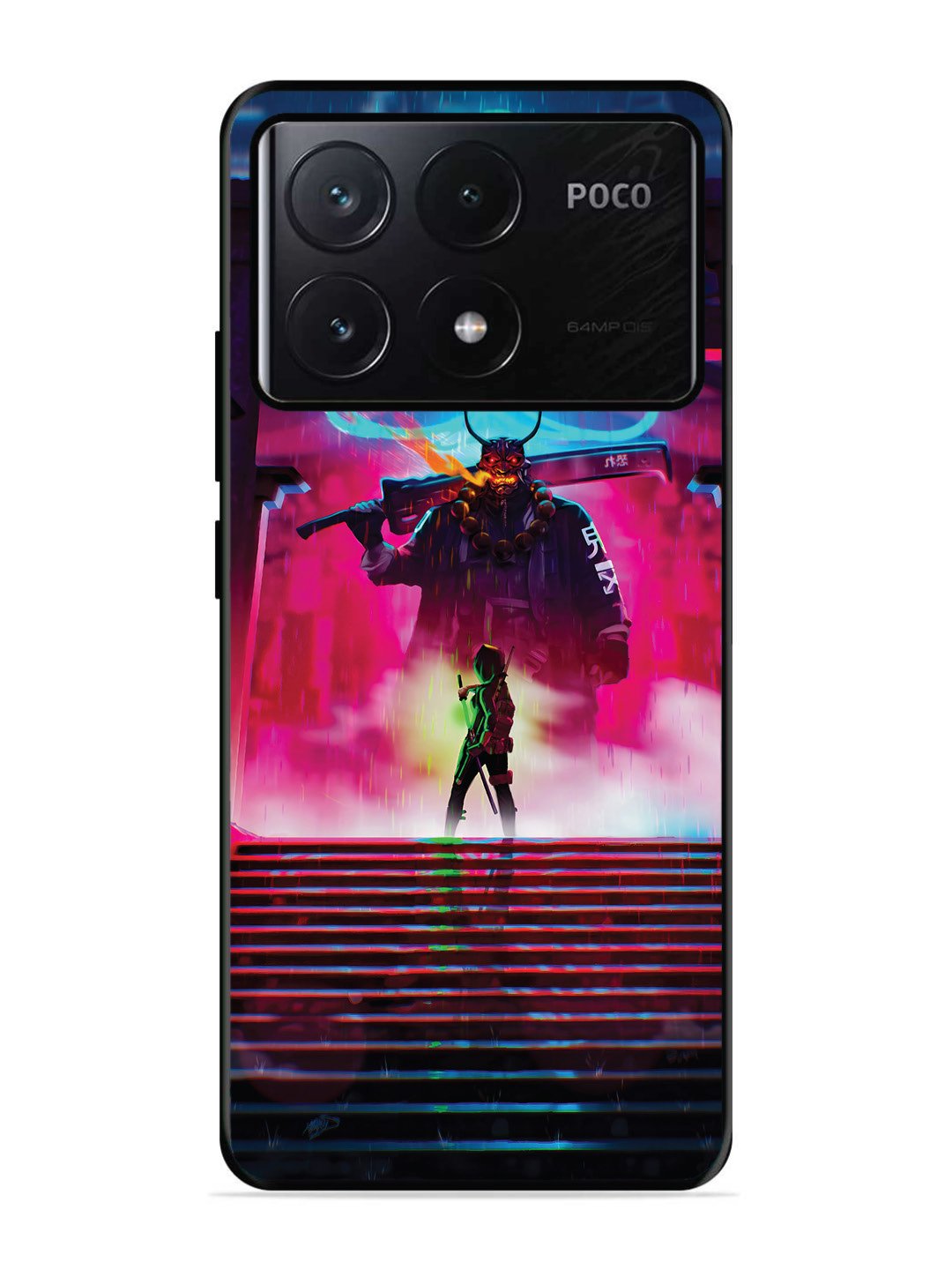 Poco X6 Pro Cyberpunk Yokai Monster