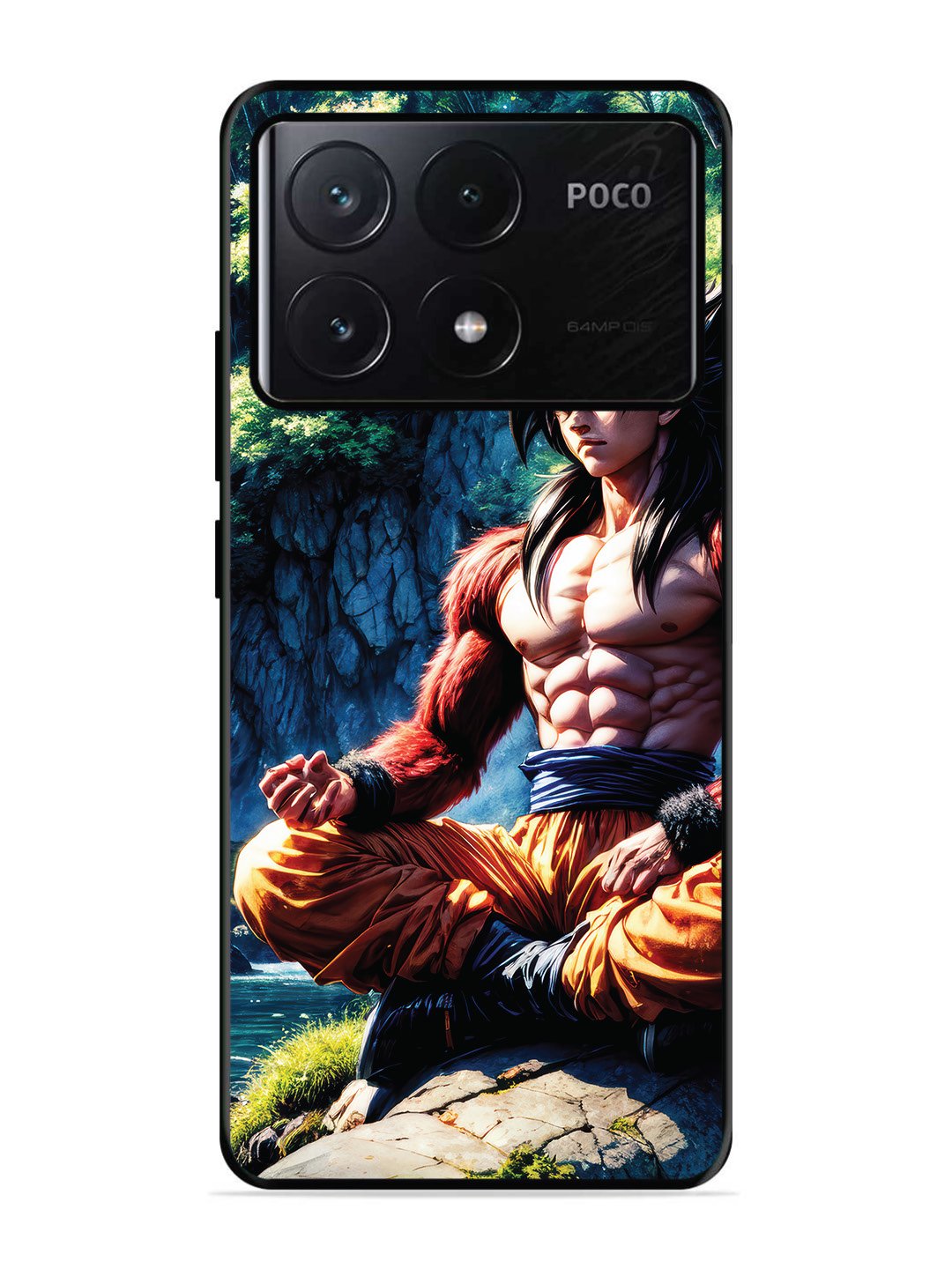 Poco X6 Pro Goku Super Saiyan