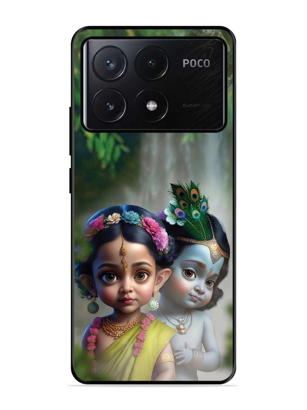 Poco X6 Pro Baal Radhe Krishna