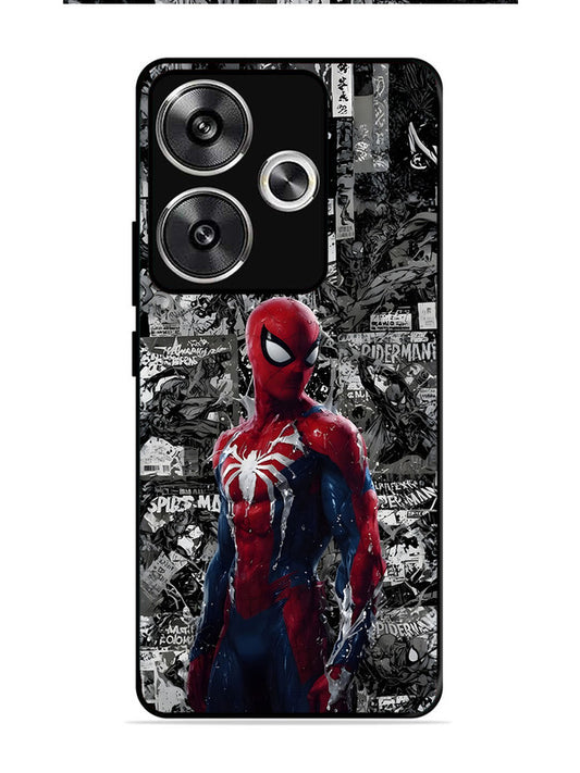 Poco F6 Spiderman Highlighted on News Paper