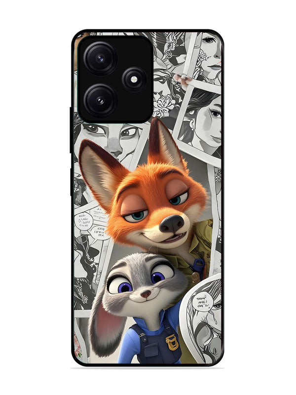 Poco M6 5G Cute Nick wilde and judy hopps