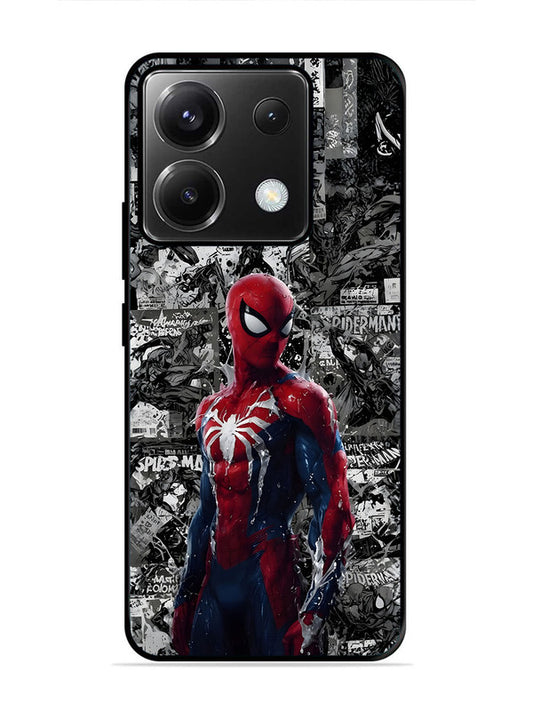 Poco X6 Spiderman Highlighted on News Paper