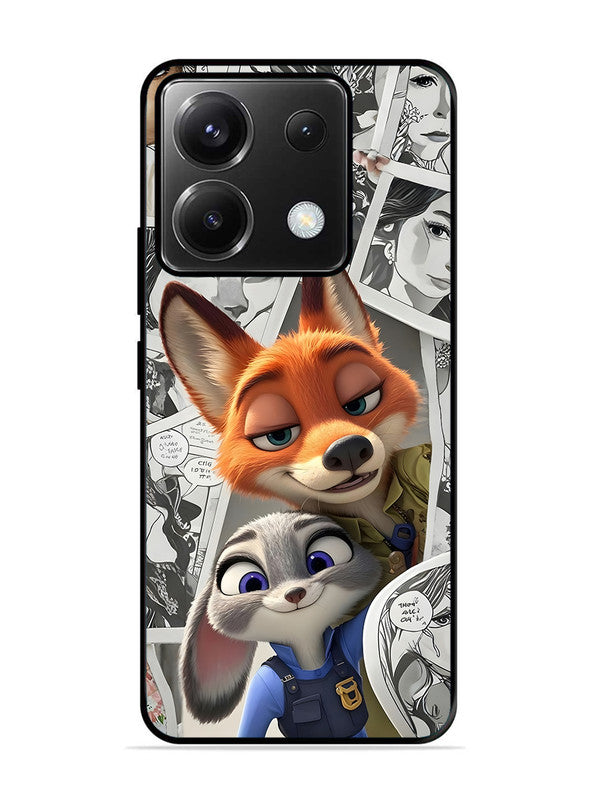 Poco X6 Cute Nick wilde and judy hopps