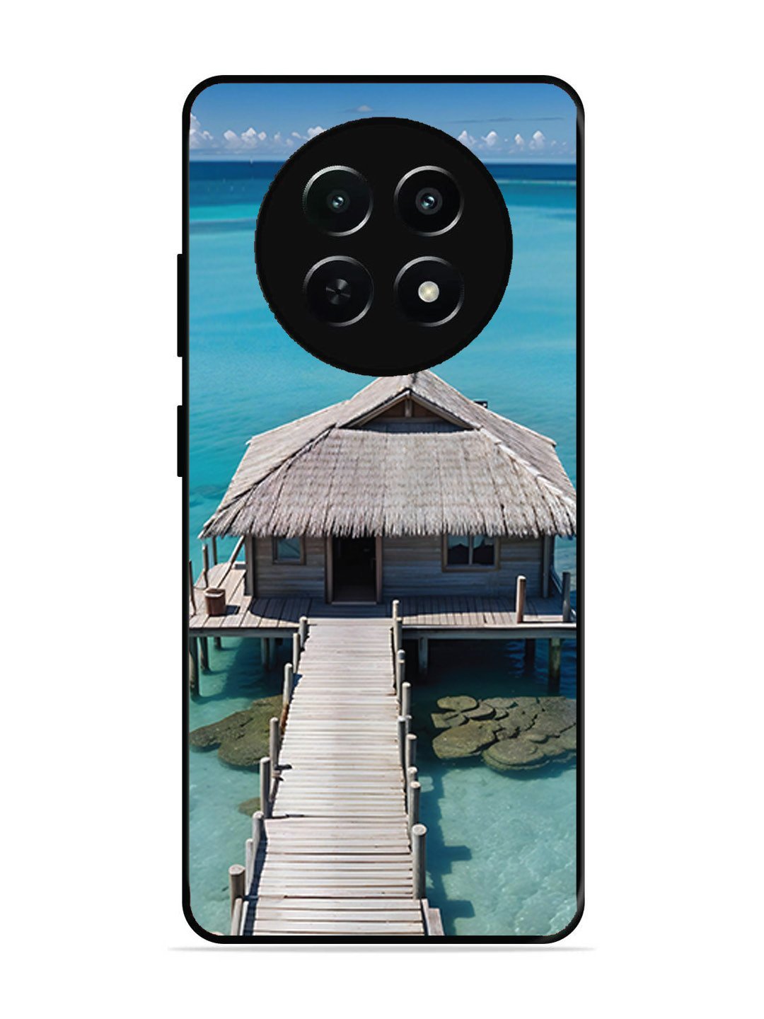 Realme Narzo 70x Beach hut