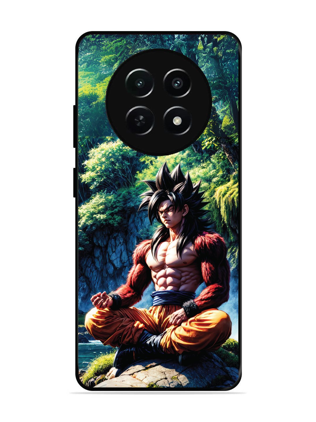 Realme Narzo 70x Goku Super Saiyan