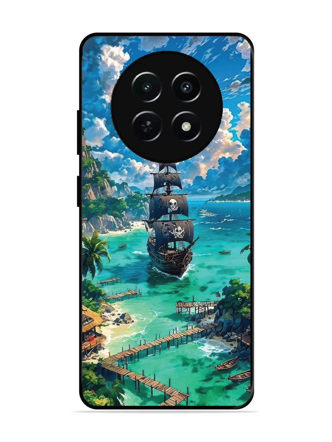 Realme Narzo 70x Pirate Ship Island
