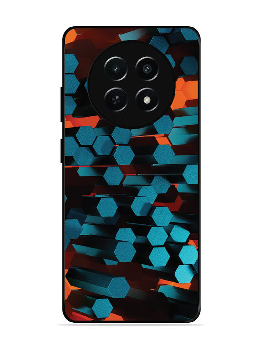 Realme Narzo 70x Hexagon 3D Abstract