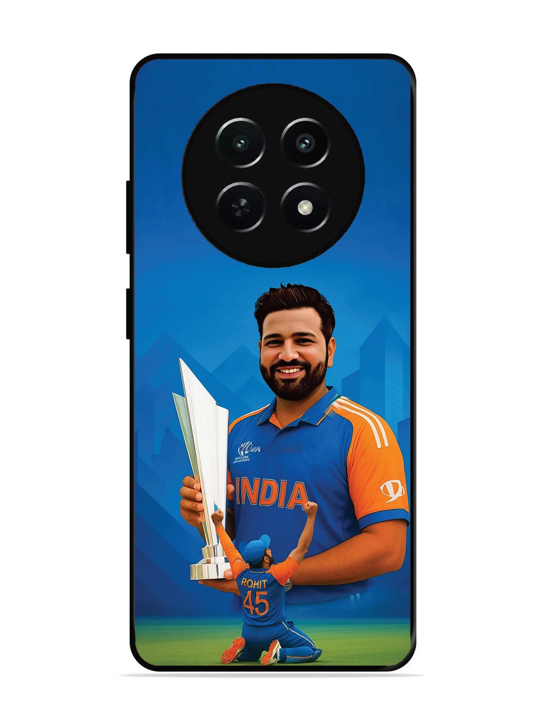 Realme Narzo 70x Rohit Sharma Cricketer