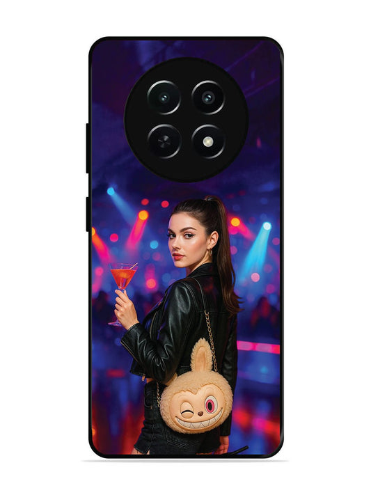 Realme C65 5G Girl with Labubu Purs