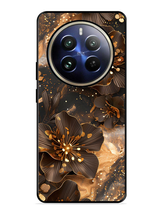 Realme 12 Pro Golden Flowars