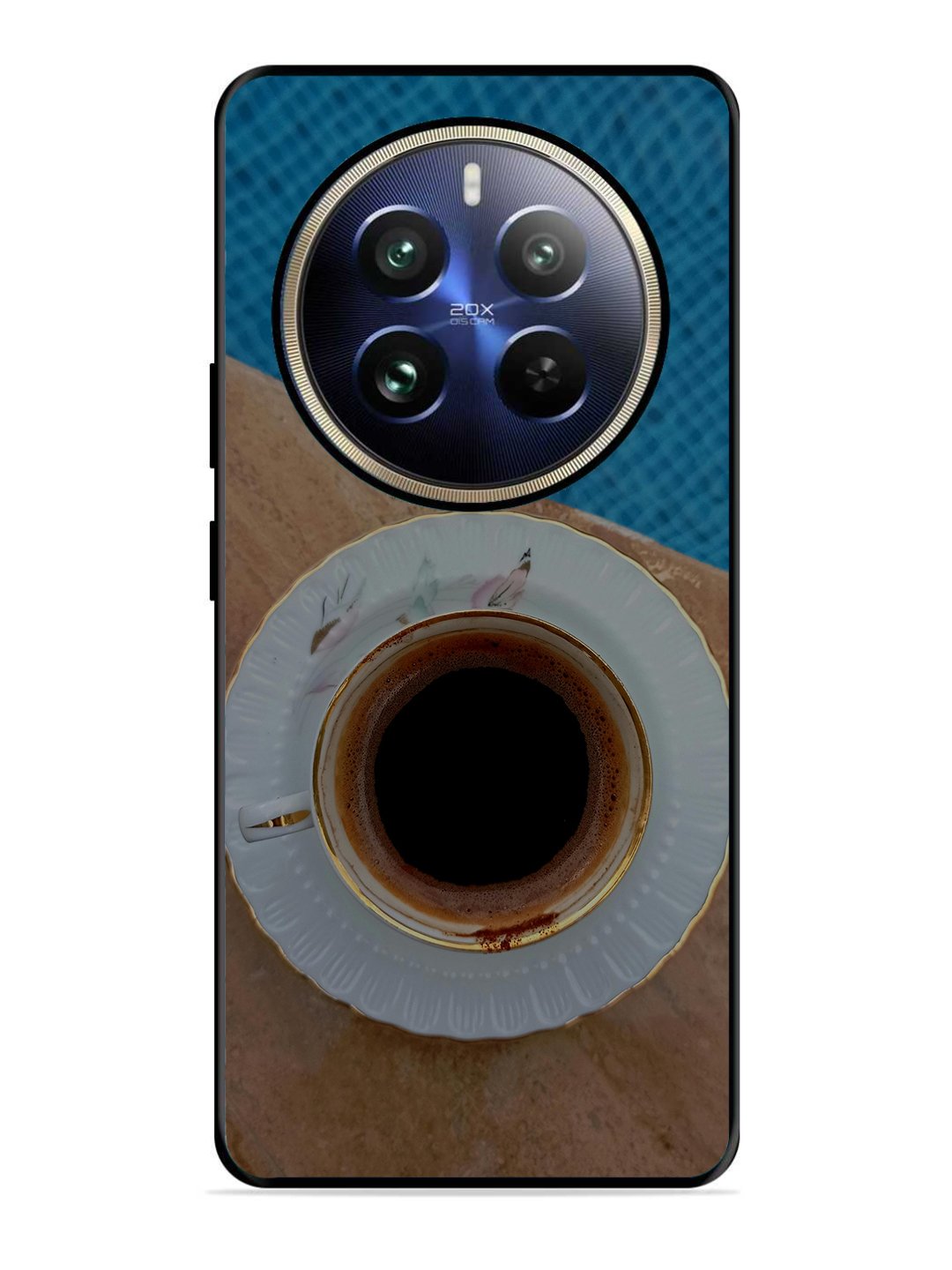 Realme 12 Pro Black Tea Cup Saucer