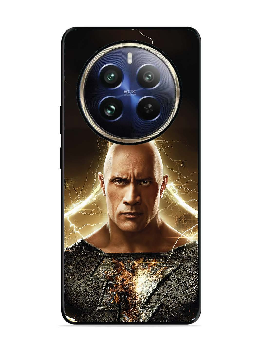 Realme 12 Pro Plus black-adam-character-poster