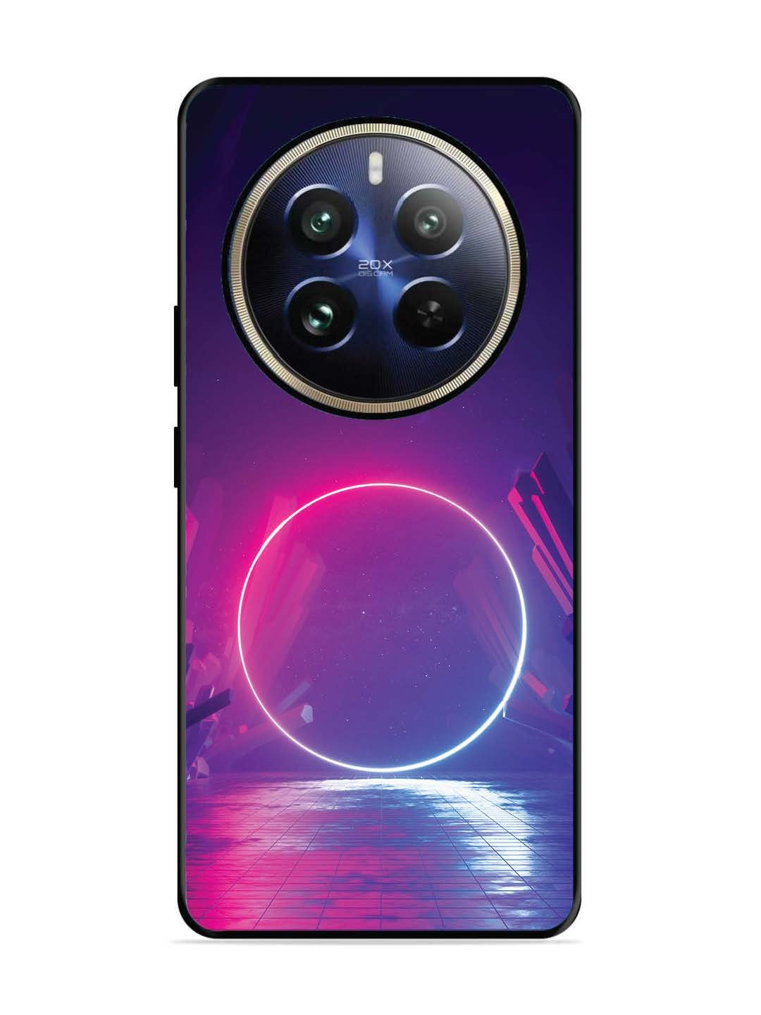 Realme 12 Pro Plus abstract with Neon Light
