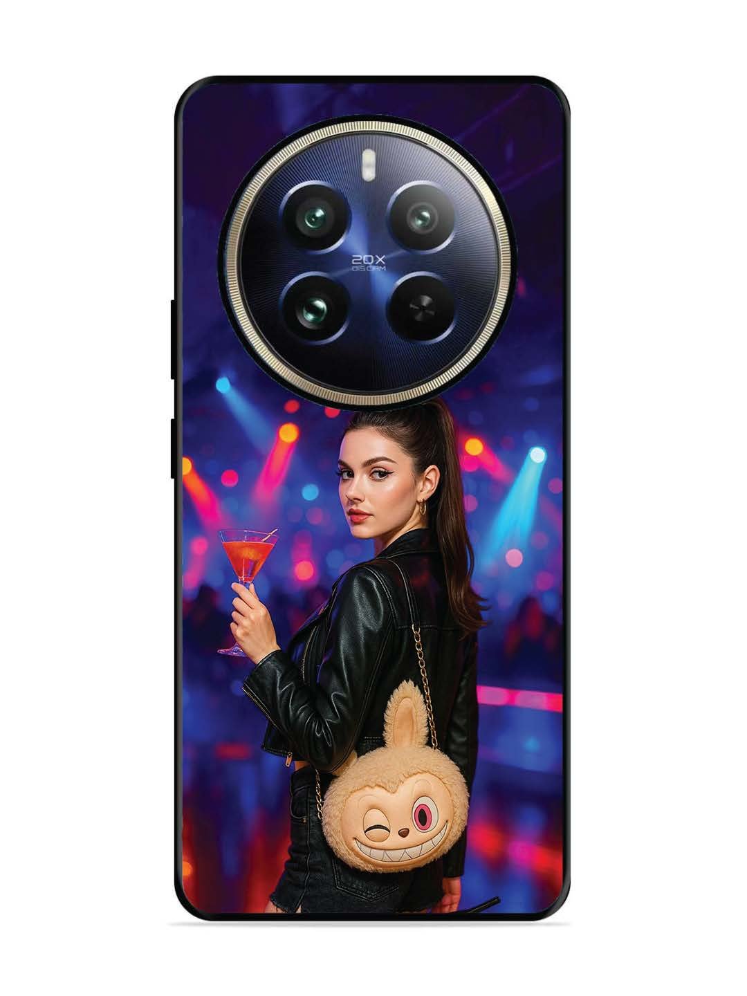 Realme 12 Pro Girl with Labubu Purs