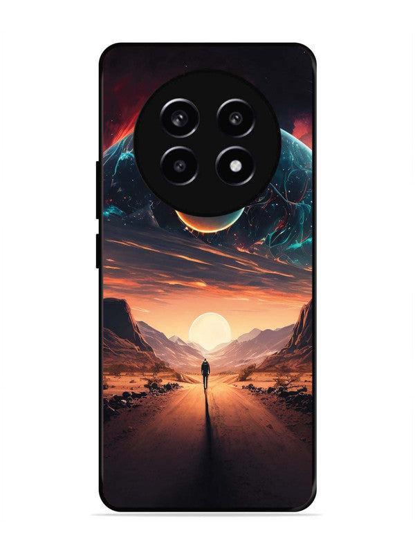 realme 13 Pro Sunset with space scene
