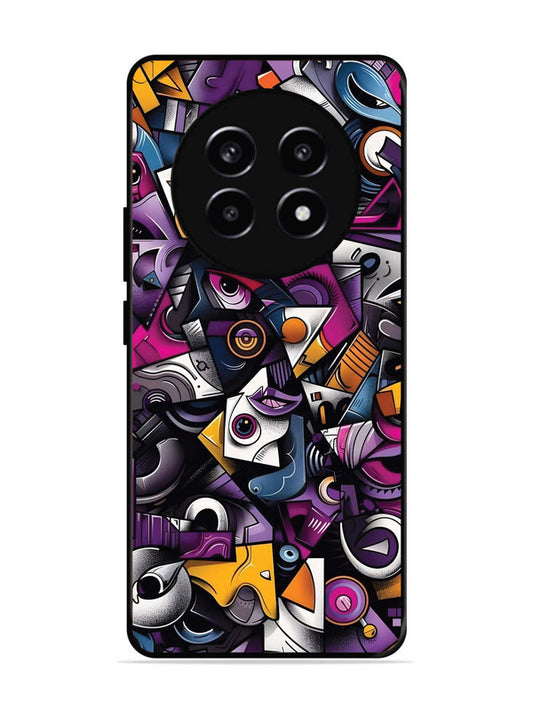 realme 13 Pro Abstract Geometric Graffiti Chaos