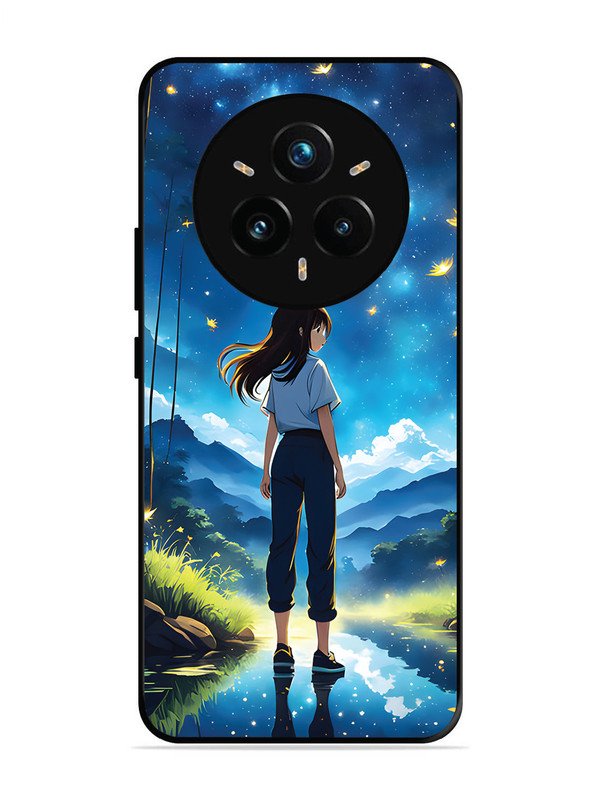 realme 14 pro 5g Girl In Beautiful Forest