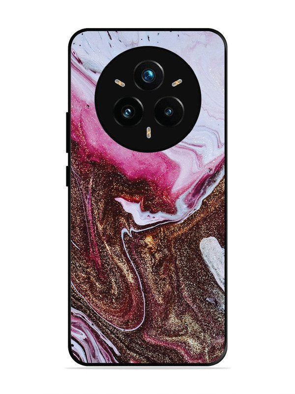 realme 14 pro 5g Elegant Rose & Gold Marble