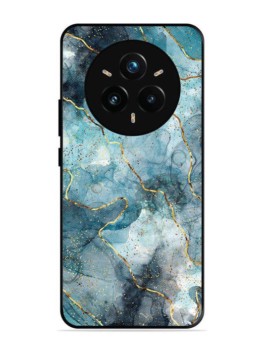 realme 14 pro plus 5g Oceanic Golden Strip Marble