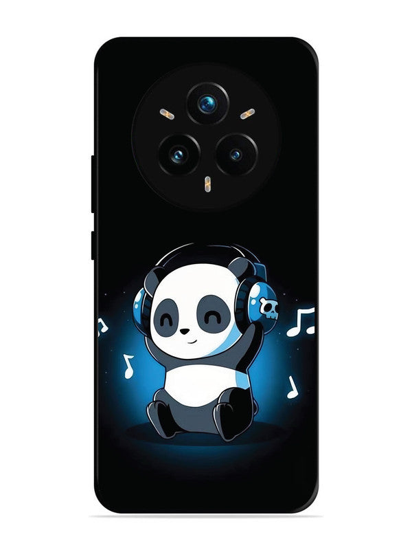 realme 14 pro plus 5g Panda Listening Music