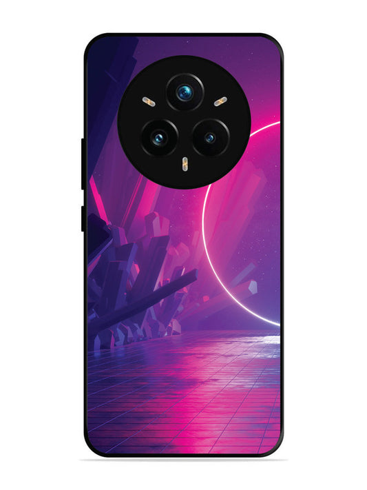 realme 14 pro plus 5g abstract with Neon Light
