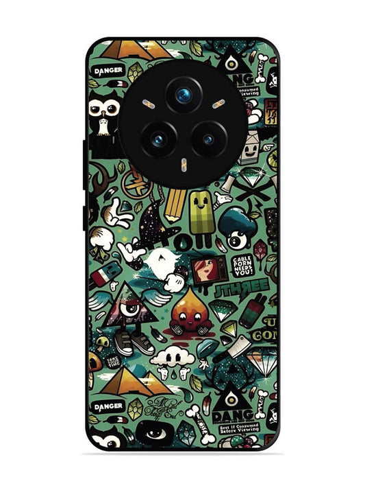 realme 14 pro plus 5g Pop Art Doodle Graffiti Collage