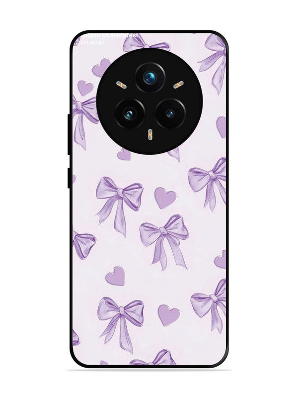 realme 14 pro plus 5g Bow Tie, Purple Hair Band