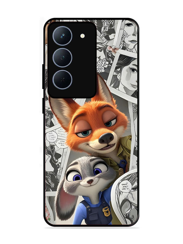 realme 14x 5G Cute Nick wilde and judy hopps