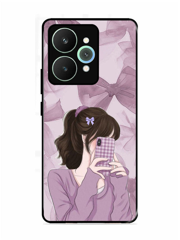 realme 15 5G Pinky Girl taking selfie