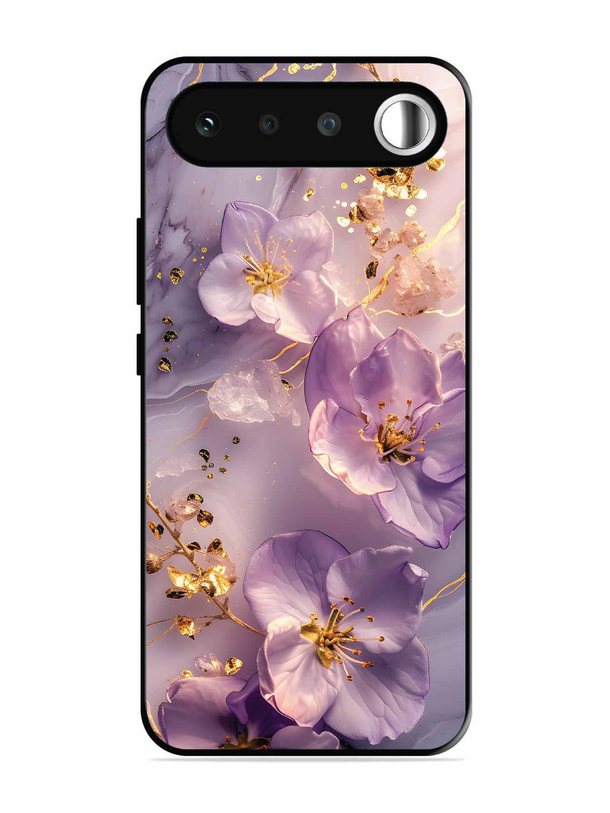 realme 16 Orchid with Golden Safron