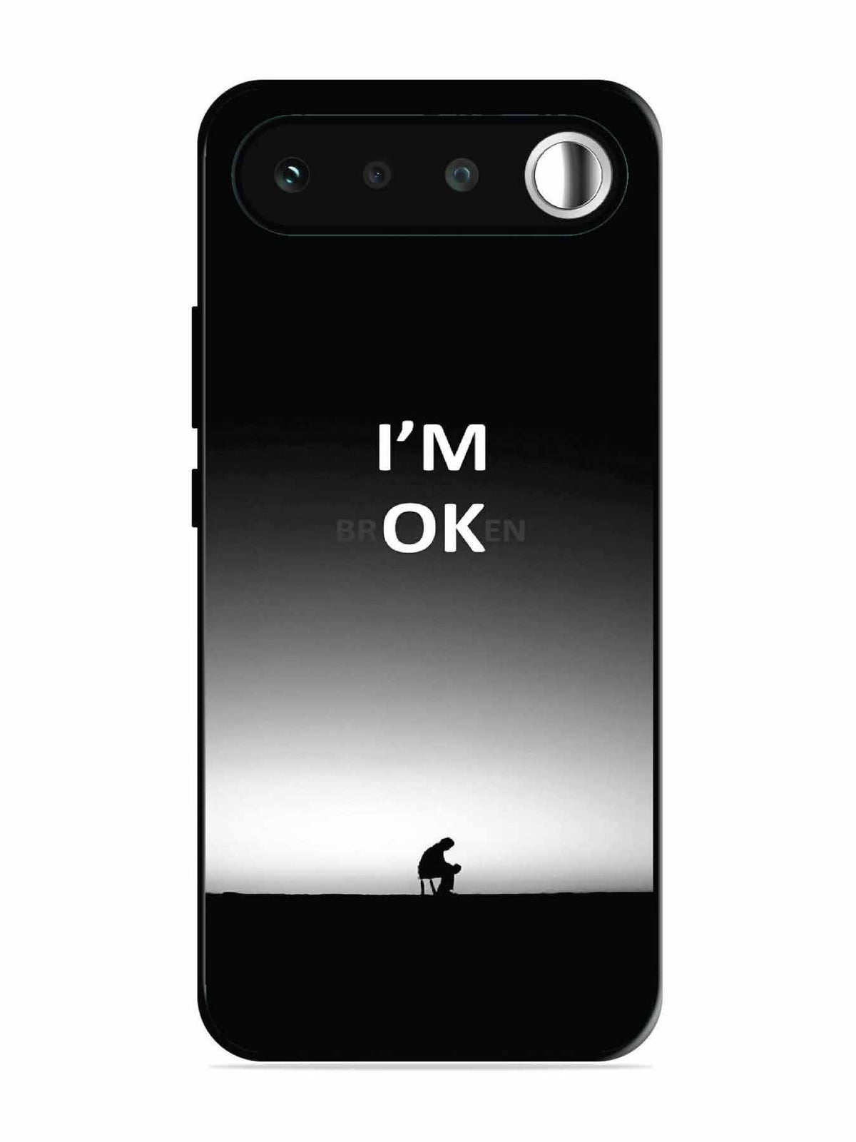 realme 16 I'm Broken A man on Chair Alone