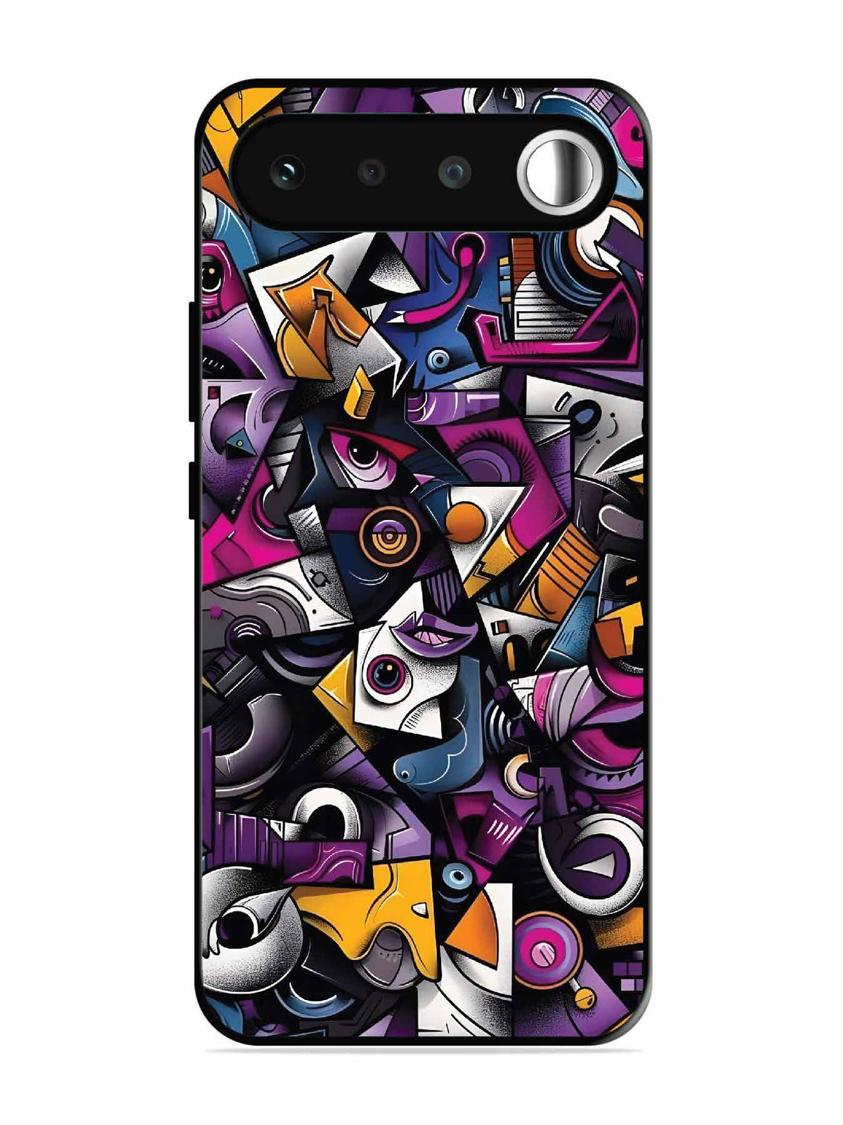 realme 16 Abstract Geometric Graffiti Chaos