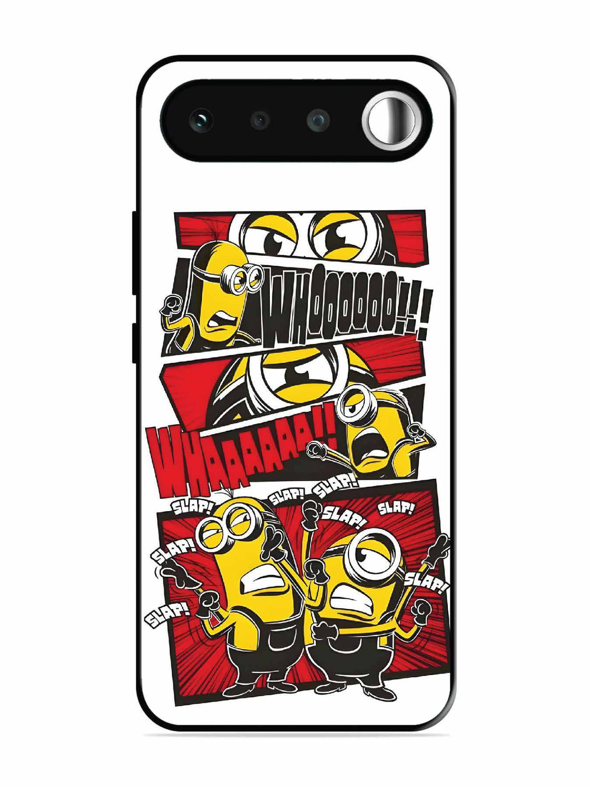 realme 16 Minions Comic Panel Action