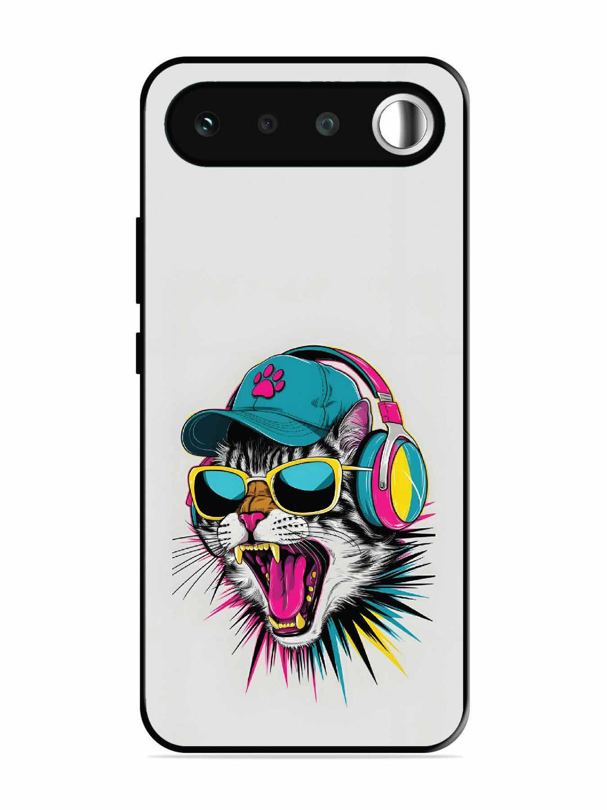 realme 16 Neon Pop Art DJ Cat Vibe