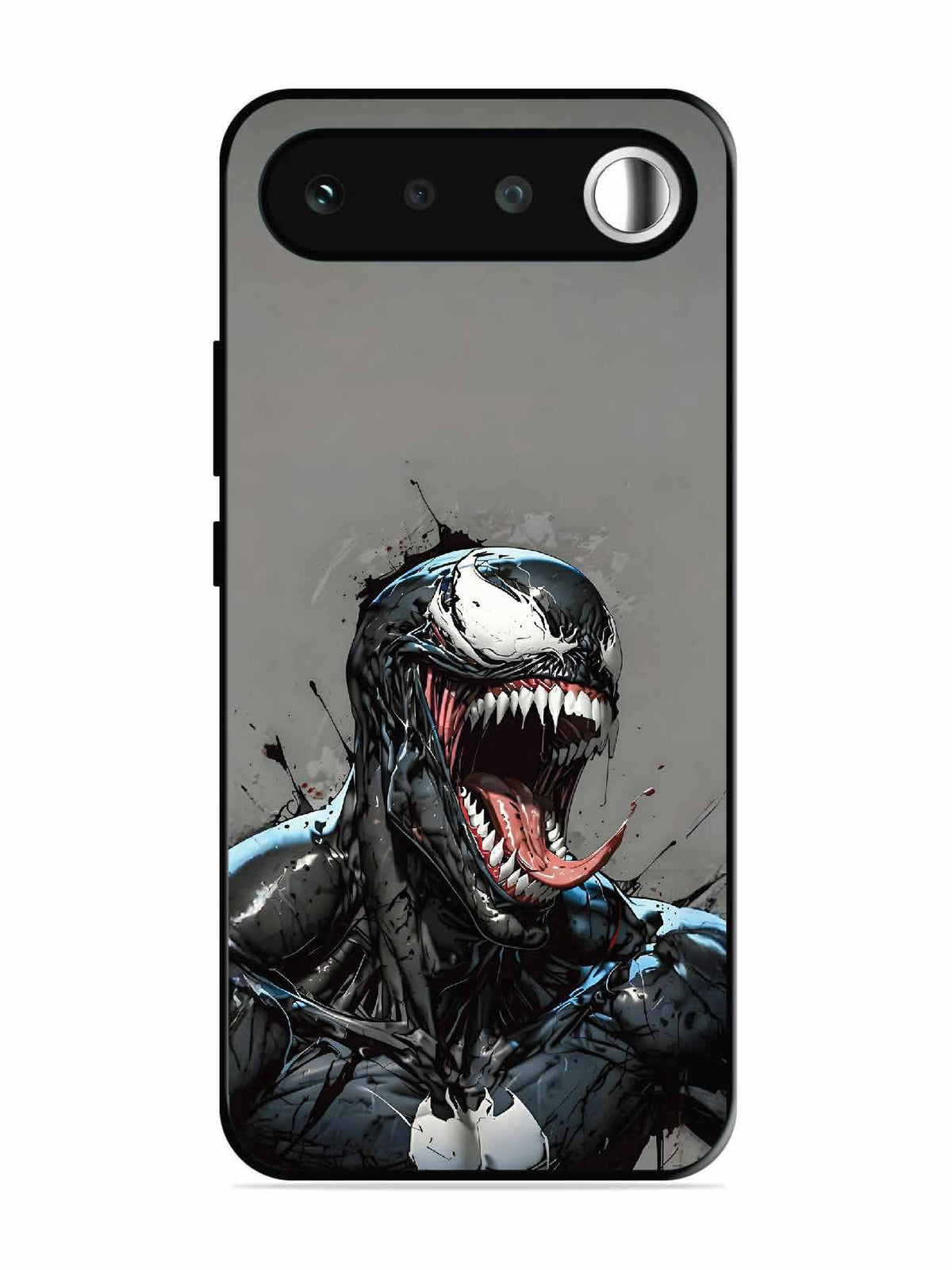 realme 16 Venom Symbiote Grin Art