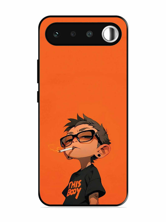 realme 16 Vibrant Orange Attitude Cartoon