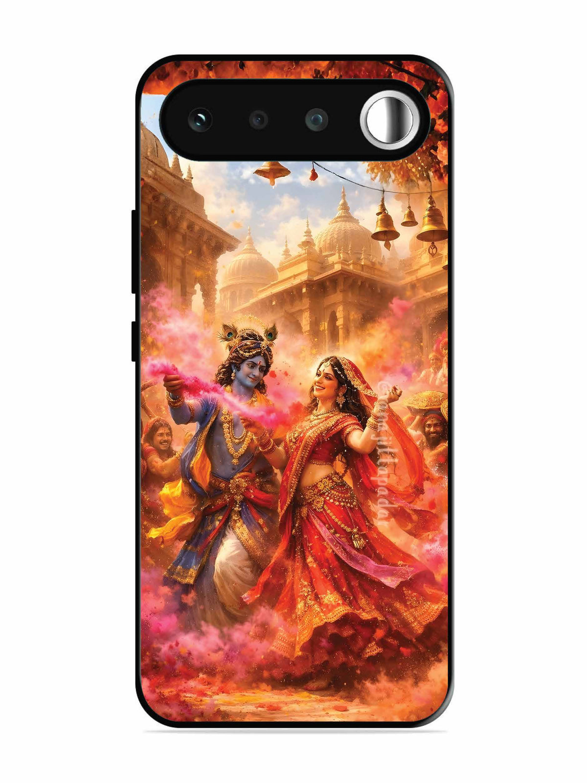 realme 16 Radha Krishna Playing Holi
