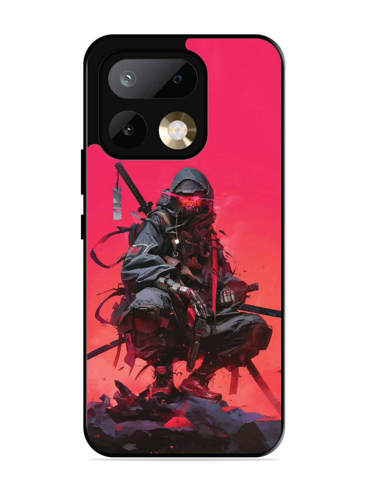 realme 16 Pro Cyberpunk Ninja Katana