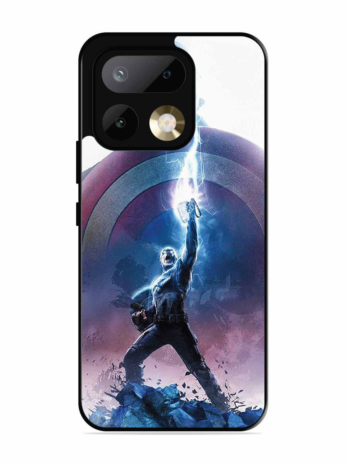 realme 16 Pro captain america thor hammer lightning