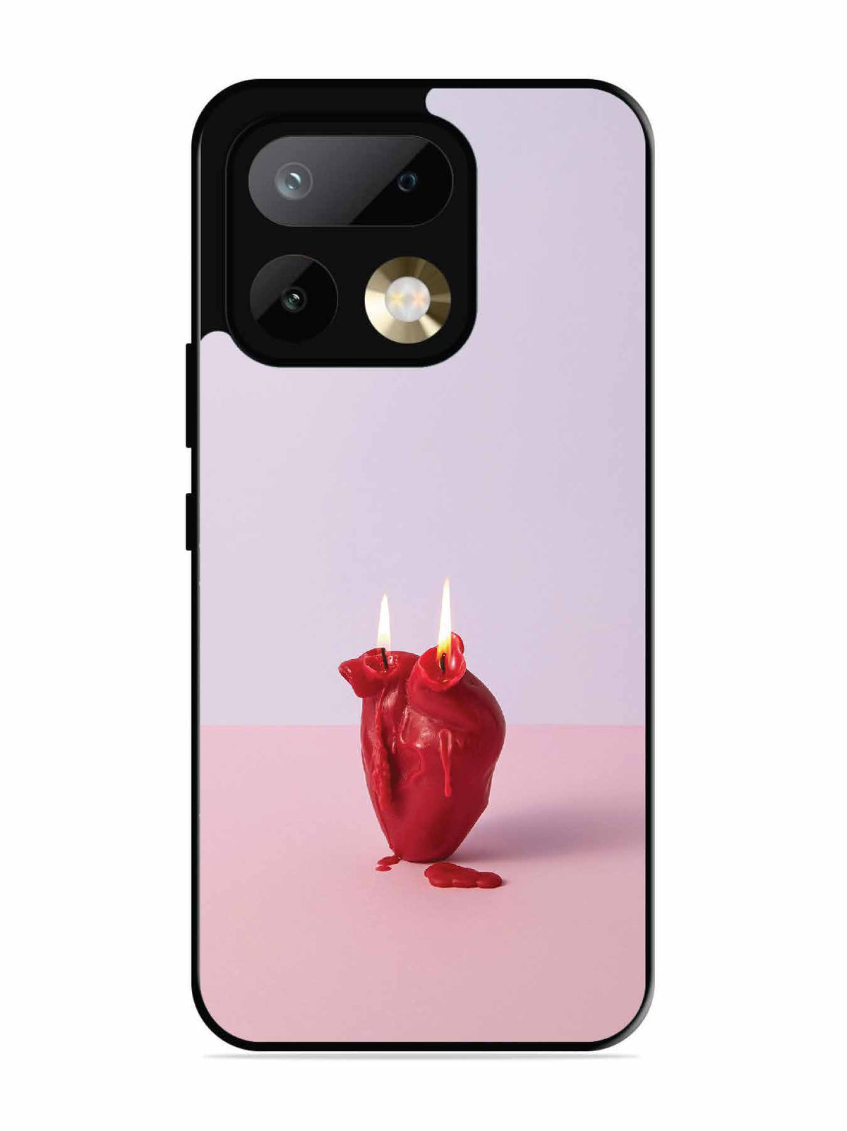 realme 16 Pro A Lighted Heart Candle