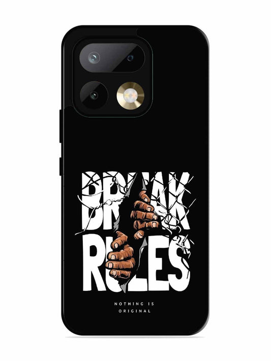 realme 16 Pro Break Rules Gritty Typography Art
