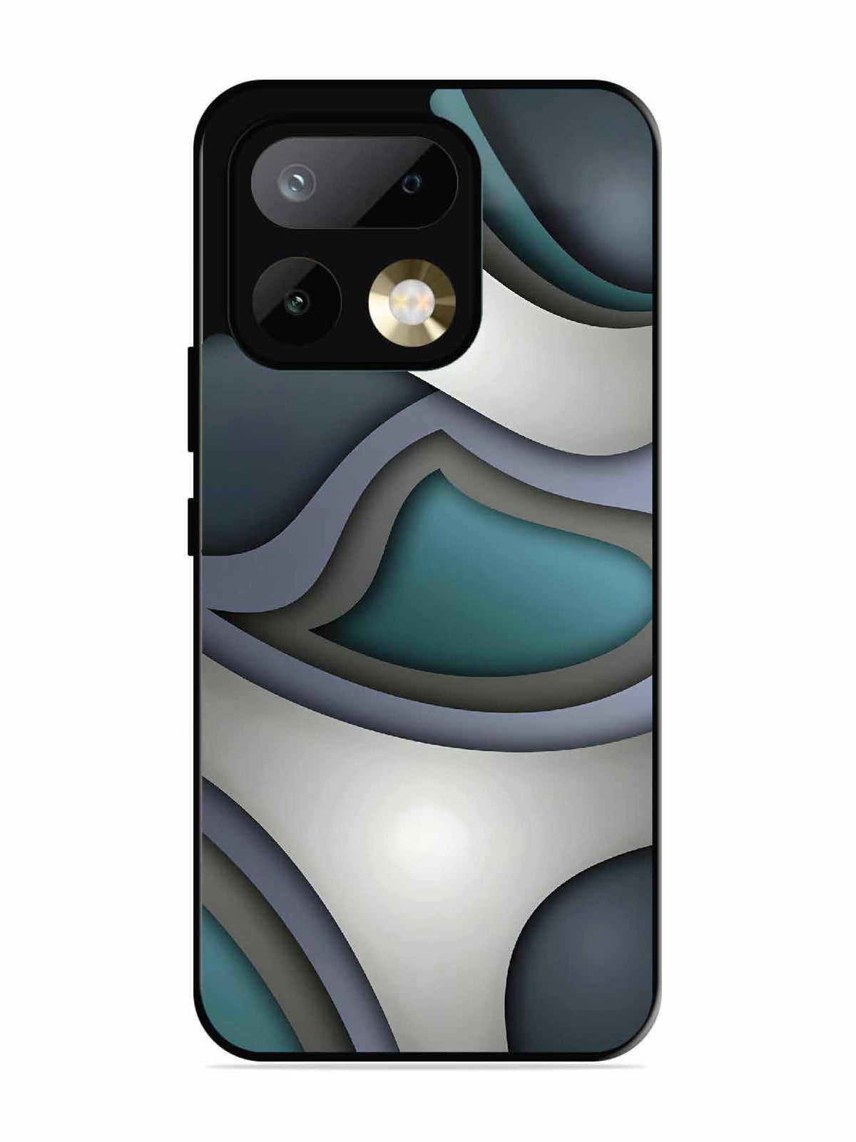 realme 16 Pro Slate Blue Gradient Wave