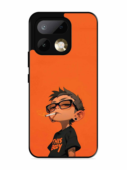 realme 16 Pro Vibrant Orange Attitude Cartoon